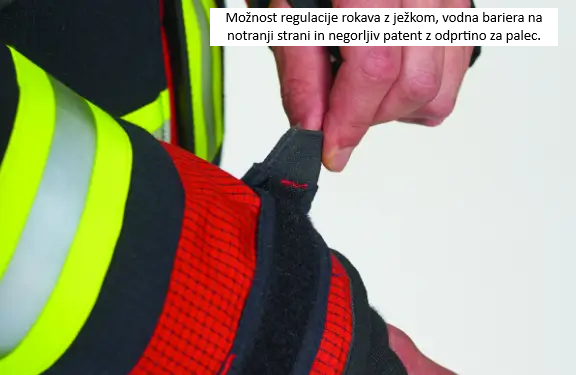 Interventna obleka NOMEX GRID 194F - slika 6