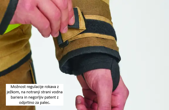 Interventna obleka PBI GOLD - slika 6