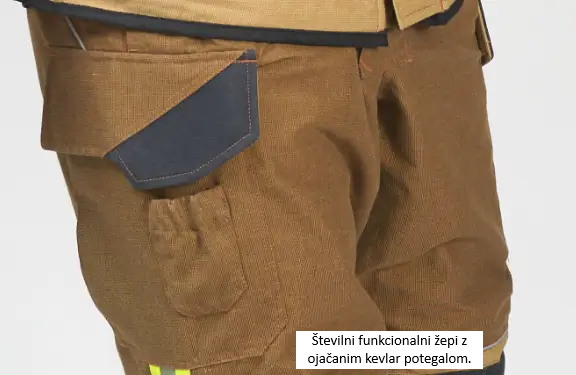 Interventna obleka PBI GOLD - slika 8